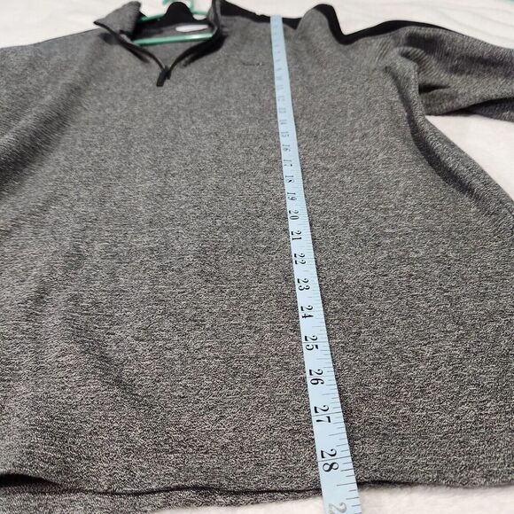 Calvin Klein Long sleeve Sweater For Men Size XL Gray Size Small Zipper On Front - Picture 6 of 9